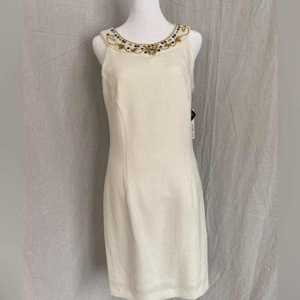 Studio One Women Sleeveless Dress Size 8 NWT